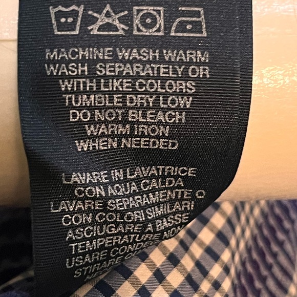 Robert Graham- Men’s XL -Purple & White -100% Cotton- Art Print Button-up Shirt - Picture 6 of 13